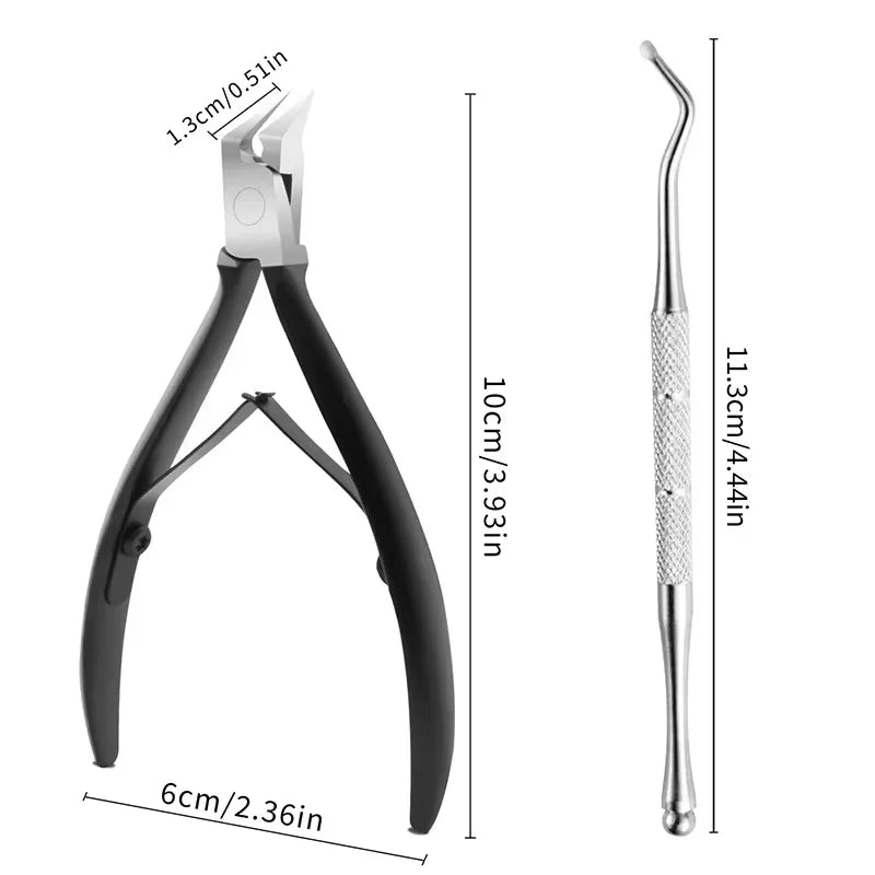 Cuticle Scissors Stainless Steel Sharp Blade Durable Rust Free Nail Care Tool