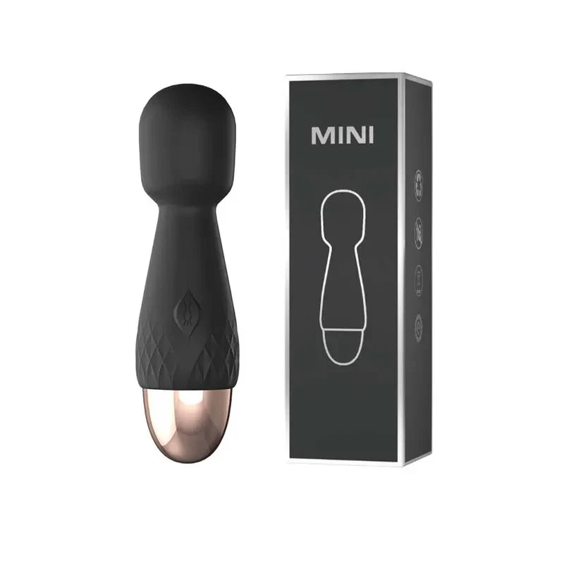 Mini Vibrator for Women - Dual G-Spot & Clitoral Stimulator, Handheld Personal Massager