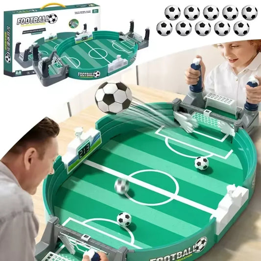 Soccer Table Football Board Game for Family Party Parent-child Interactive Leisure Tabletop Soccer Battle Game for Kids Adults