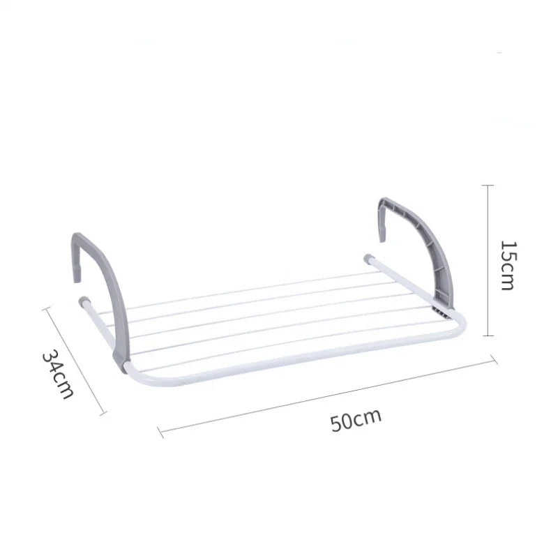 New Style Radiator Clothes Hanger Air Basks In Shoe Rack To Receive Hanging Clothes Hanger Balcony Drying Rack for Clothes