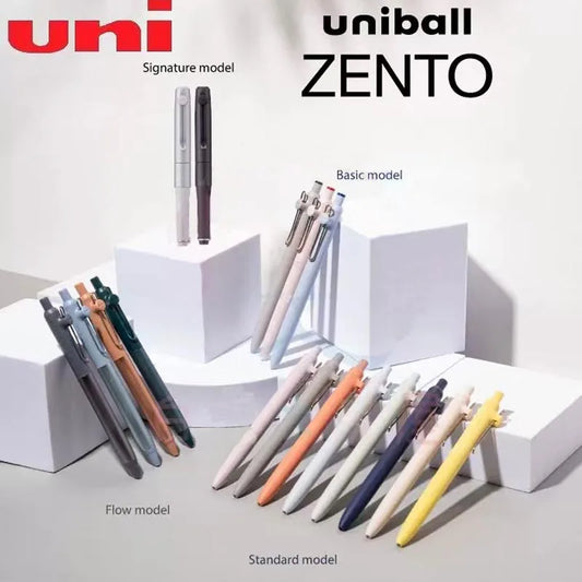 Japan Uni/Mitsubishi Uniball ZENTO series Gel Pen,Small Core 2nd 0.38/0.5mm Business Office Signing stylo back to school station