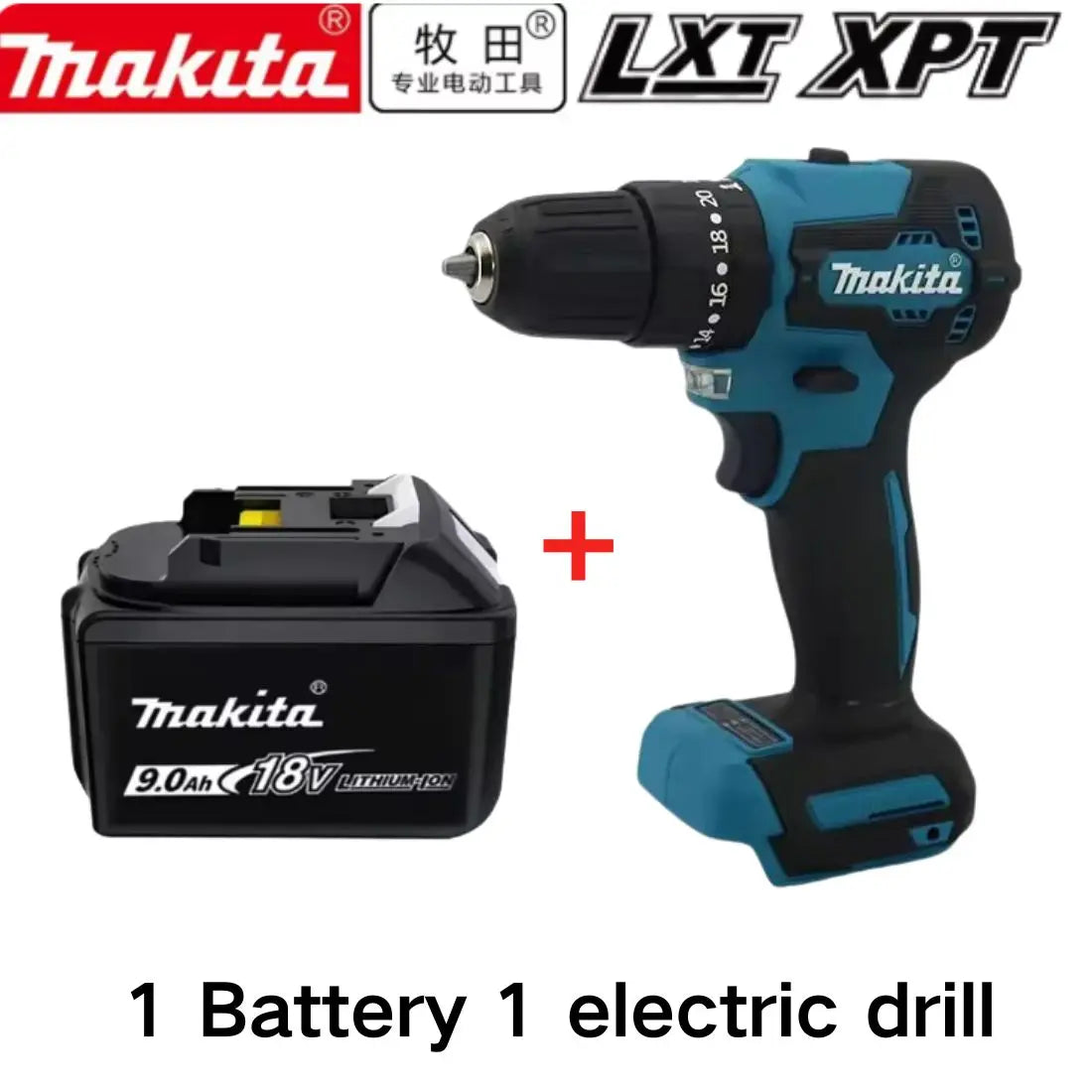 100%Original Makita DDF487 Cordless Driver Drill Brushless Electric Impact Screwdriver Rechargeable Power Tool 18V With battery