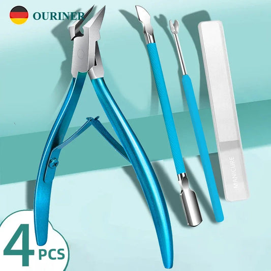 Cuticle Scissors Stainless Steel Sharp Blade Durable Rust Free Nail Care Tool