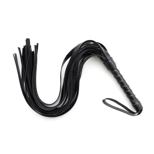 Faux Leather Pimp Whip Racing Riding Crop Party Flogger Queen Black Horse Riding Whip New