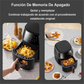 1400W 8L Air Fryer Without Oil Household Programmable Smart LED Touch AirFryer Thermal Cycle Oven Cooker French Fries Chicken