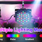 LeLeght 4 Pcs Par Light 36 RGB LED Stage Light Party Light DMX512 With Remote Control For DJ Party Show Halloween Christmas