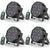 LeLeght 4 Pcs Par Light 36 RGB LED Stage Light Party Light DMX512 With Remote Control For DJ Party Show Halloween Christmas