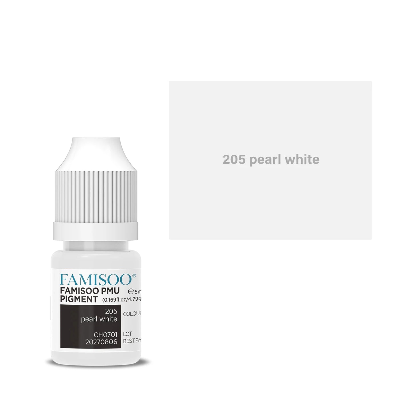 15ML FAMISOO Henna Lip Tattoo Ink Professional Permanent Makeup Pigment Rose Pink Lips Pigments Micropigmentation Tattoo Supplie