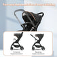 aby Carriage,Bi-directional ultra lightweight foldable high landscape four wheel shock absorber baby stroller,baby cart