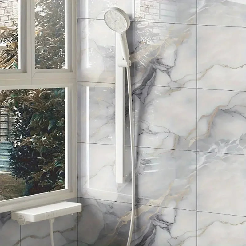 Marble waterproof self-adhesive wallpaper PVC wallpaper living room TV background wall decoration wall sticker