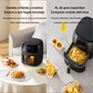 1400W 8L Air Fryer Without Oil Household Programmable Smart LED Touch AirFryer Thermal Cycle Oven Cooker French Fries Chicken