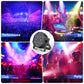 LeLeght 4 Pcs Par Light 36 RGB LED Stage Light Party Light DMX512 With Remote Control For DJ Party Show Halloween Christmas