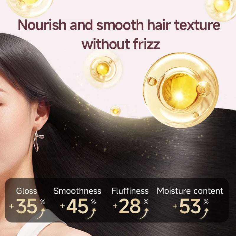 Professional 1600W High-Speed Hair Dryer Powerful Electric One-Step Concentrator Blow Dryer for Outdoor Salon Hotel Car RV