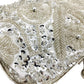 Boutique De FGG Elegant Frame Women Formal Beaded Evening Purses and Handbags Bridal Sequins Clutch Bag Cocktail Party Bag