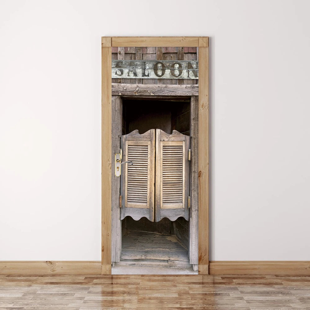 Simulation Of Gilt Leaves DIY Door Stickers Home Decoration Wall Sticker Kitchen Art Mural Peel & Stick Waterpoof PVC Wallpaper