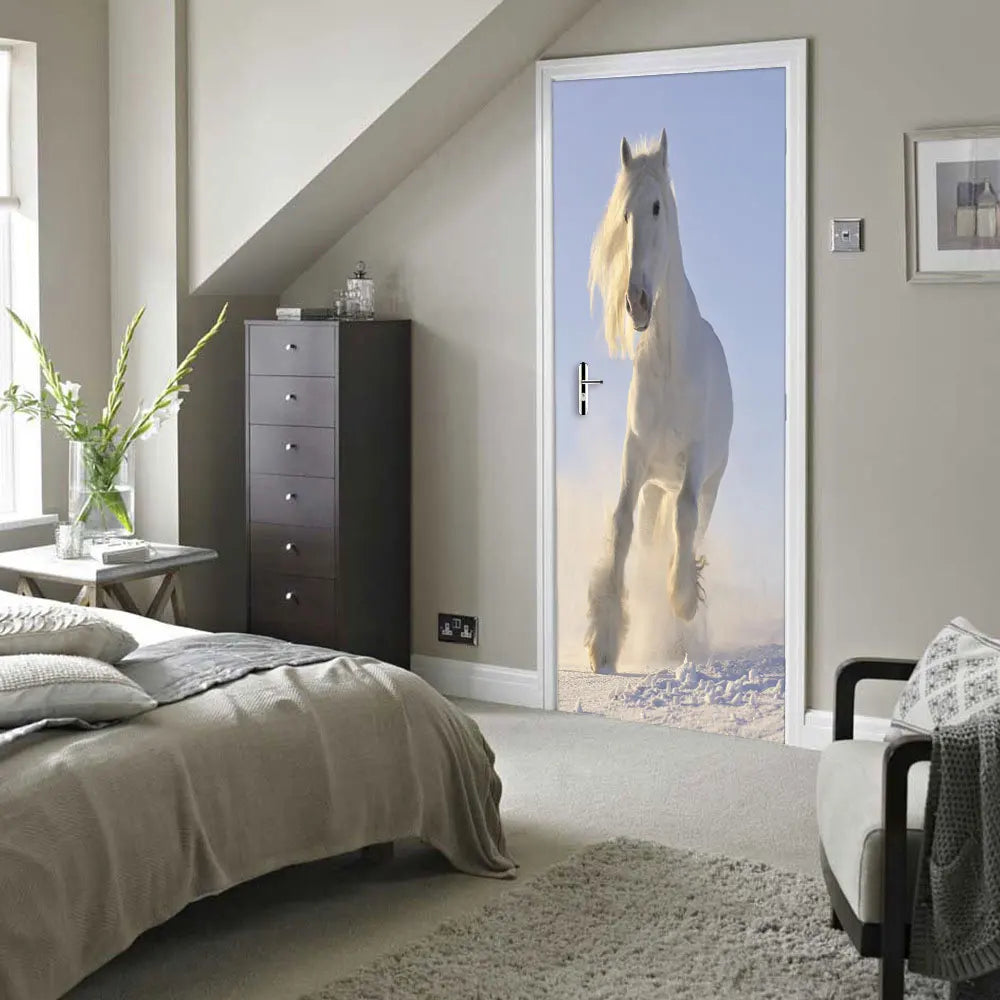 Simulation Of Gilt Leaves DIY Door Stickers Home Decoration Wall Sticker Kitchen Art Mural Peel & Stick Waterpoof PVC Wallpaper