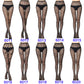 Women's Sexy Tights Black Socks Lace Leggings Floral Sheer Patterned Pantyhose Fishnet Stockings for Women