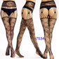 27 Style Women Fishnet Stockings Lingerie Black Jacquard Lace Belt Mesh Elastic Thigh High Stockings Female Spider Web Pantyhose