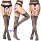 27 Style Women Fishnet Stockings Lingerie Black Jacquard Lace Belt Mesh Elastic Thigh High Stockings Female Spider Web Pantyhose