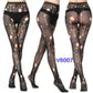 Women's Sexy Tights Black Socks Lace Leggings Floral Sheer Patterned Pantyhose Fishnet Stockings for Women