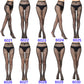 Women's Sexy Tights Black Socks Lace Leggings Floral Sheer Patterned Pantyhose Fishnet Stockings for Women