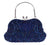 Boutique De FGG Elegant Frame Women Formal Beaded Evening Purses and Handbags Bridal Sequins Clutch Bag Cocktail Party Bag