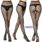 Women's Sexy Tights Black Socks Lace Leggings Floral Sheer Patterned Pantyhose Fishnet Stockings for Women