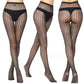 Women's Sexy Tights Black Socks Lace Leggings Floral Sheer Patterned Pantyhose Fishnet Stockings for Women