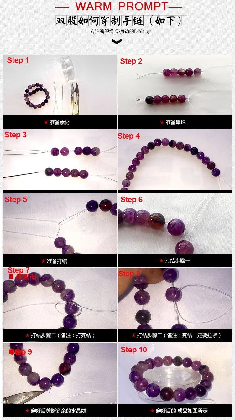 100m Strong Elastic Crystal Beading Thread Cord Jewelry Making Necklace Bracelet DIY Beads String Stretchable Thickness 0.5-1mm