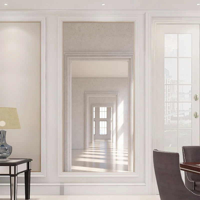 Simulation Of Gilt Leaves DIY Door Stickers Home Decoration Wall Sticker Kitchen Art Mural Peel & Stick Waterpoof PVC Wallpaper