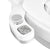 SAMODRA New Bidet Toilet Seat Attachment Toilet Bidet Sprayer Ultra-Thin 3 Funtions Ass Bidet Shower Hygienic Wash For Bathroom