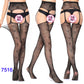 27 Style Women Fishnet Stockings Lingerie Black Jacquard Lace Belt Mesh Elastic Thigh High Stockings Female Spider Web Pantyhose