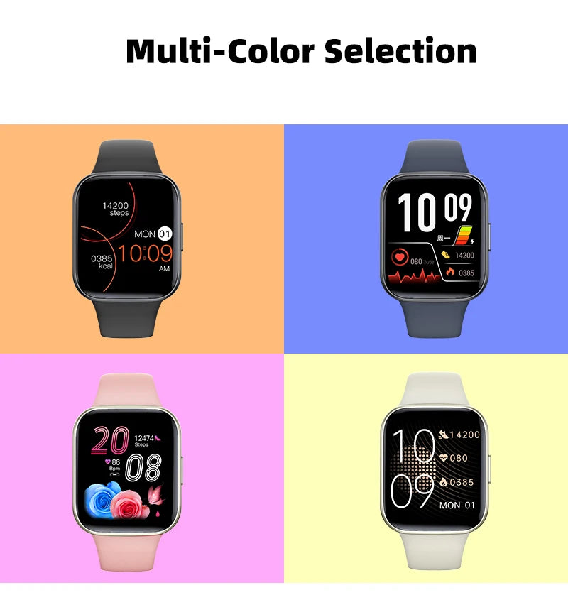 Y83 1.83inch Screen Smart Fitness Tracker IP68 Waterproof BT Call Compass Men Women Heart Rate Body Alarm Clock Magnetic