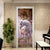 Simulation Of Gilt Leaves DIY Door Stickers Home Decoration Wall Sticker Kitchen Art Mural Peel & Stick Waterpoof PVC Wallpaper
