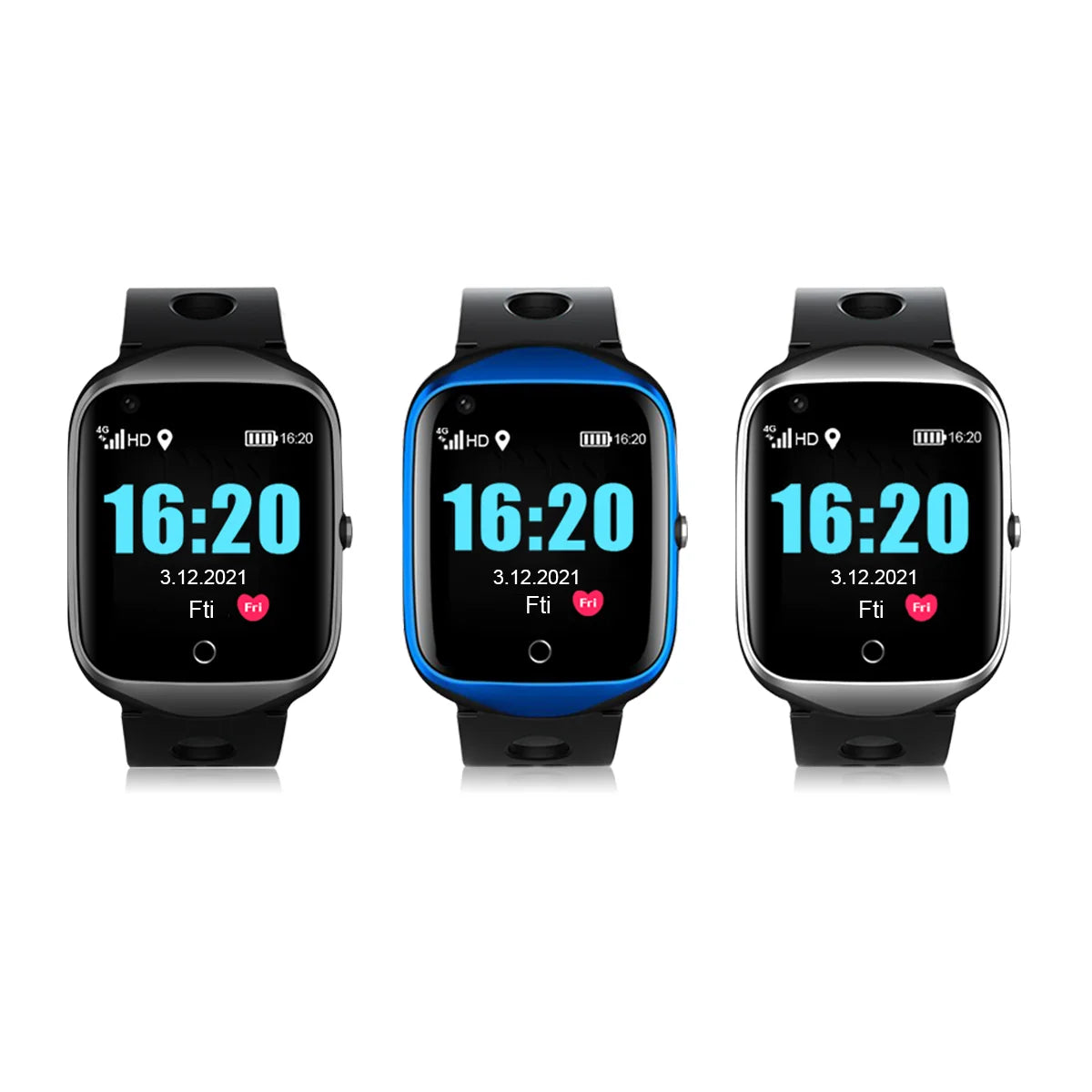 Smartwatch 4G Network GPS Sports Waterproof IP67 Automatic Digital Heart Rate Smart Watch for Elderly