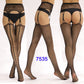 27 Style Women Fishnet Stockings Lingerie Black Jacquard Lace Belt Mesh Elastic Thigh High Stockings Female Spider Web Pantyhose