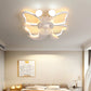 500mm butterfly Children Ceiling Fan with Light for Kids Room