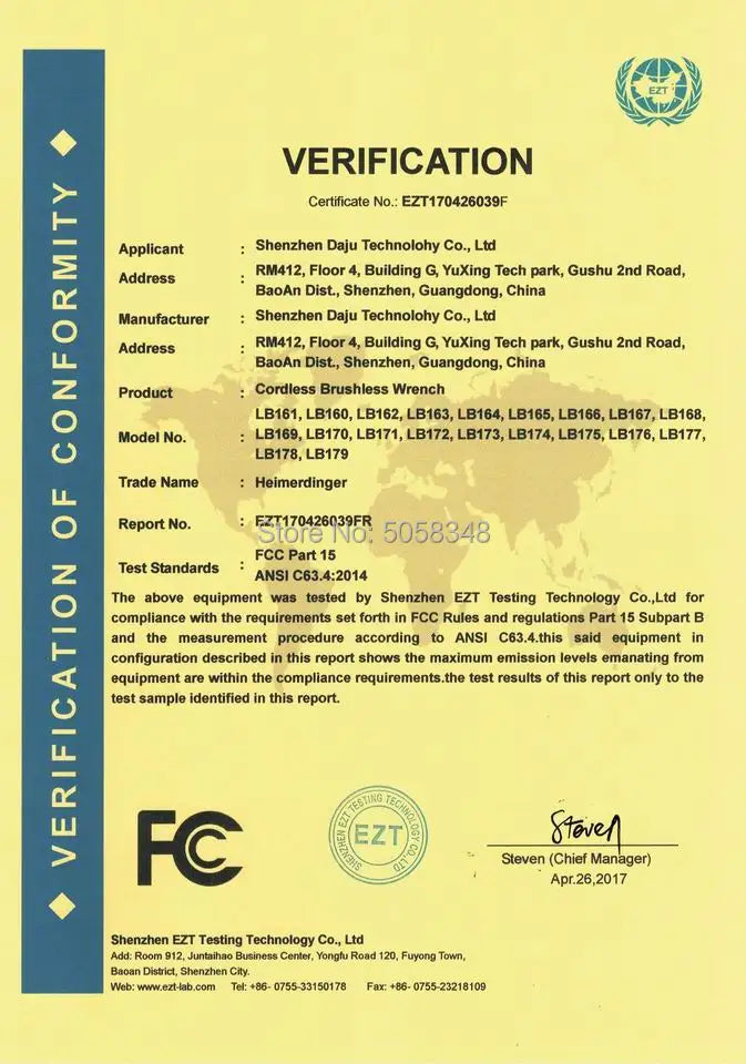 Heimerdinger Brushless Cordless Drill, 1300 In-lb(150N.m) Torque Electric Drill, 1/2" Driver-Drill,2 Variable Speed Drill