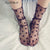 star Party Hollow out sexy pantyhose female Mesh black women transparent stocking slim fishnet stockings hosiery TT091