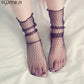 star Party Hollow out sexy pantyhose female Mesh black women transparent stocking slim fishnet stockings hosiery TT091
