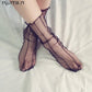 star Party Hollow out sexy pantyhose female Mesh black women transparent stocking slim fishnet stockings hosiery TT091
