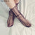 star Party Hollow out sexy pantyhose female Mesh black women transparent stocking slim fishnet stockings hosiery TT091