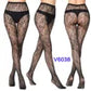 Women's Sexy Tights Black Socks Lace Leggings Floral Sheer Patterned Pantyhose Fishnet Stockings for Women