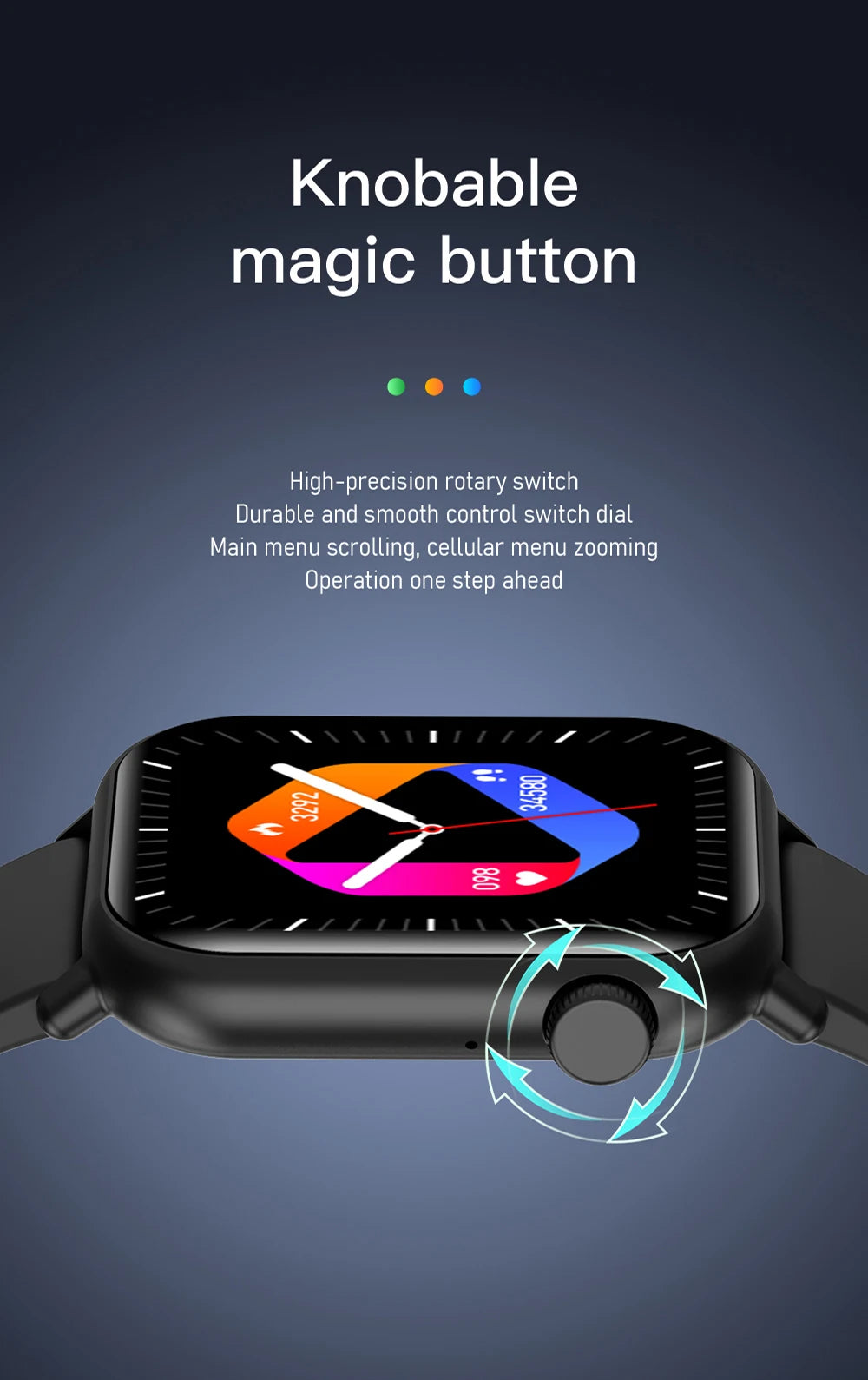 ZW27 New Smart Watch for Men Women for Bluetooth Call Fitness Bracelet Temperature Monitoring Sleep Tracker Calendar Display TFT