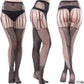 Women's Sexy Tights Black Socks Lace Leggings Floral Sheer Patterned Pantyhose Fishnet Stockings for Women