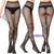 Women's Sexy Tights Black Socks Lace Leggings Floral Sheer Patterned Pantyhose Fishnet Stockings for Women