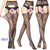 27 Style Women Fishnet Stockings Lingerie Black Jacquard Lace Belt Mesh Elastic Thigh High Stockings Female Spider Web Pantyhose