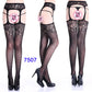 27 Style Women Fishnet Stockings Lingerie Black Jacquard Lace Belt Mesh Elastic Thigh High Stockings Female Spider Web Pantyhose