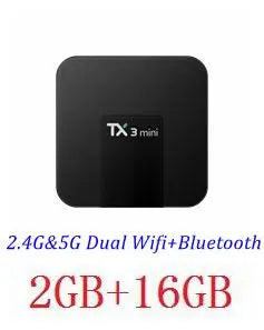 TX3 mini TV Box Android 10.0 4K Allwinner H313 Quad Core 2G/16G 5G Dual WIFI BT H.265 VP9 UHD HD Youtube Smart Media Player