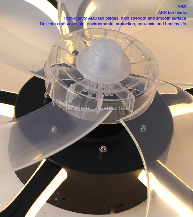 500mm butterfly Children Ceiling Fan with Light for Kids Room